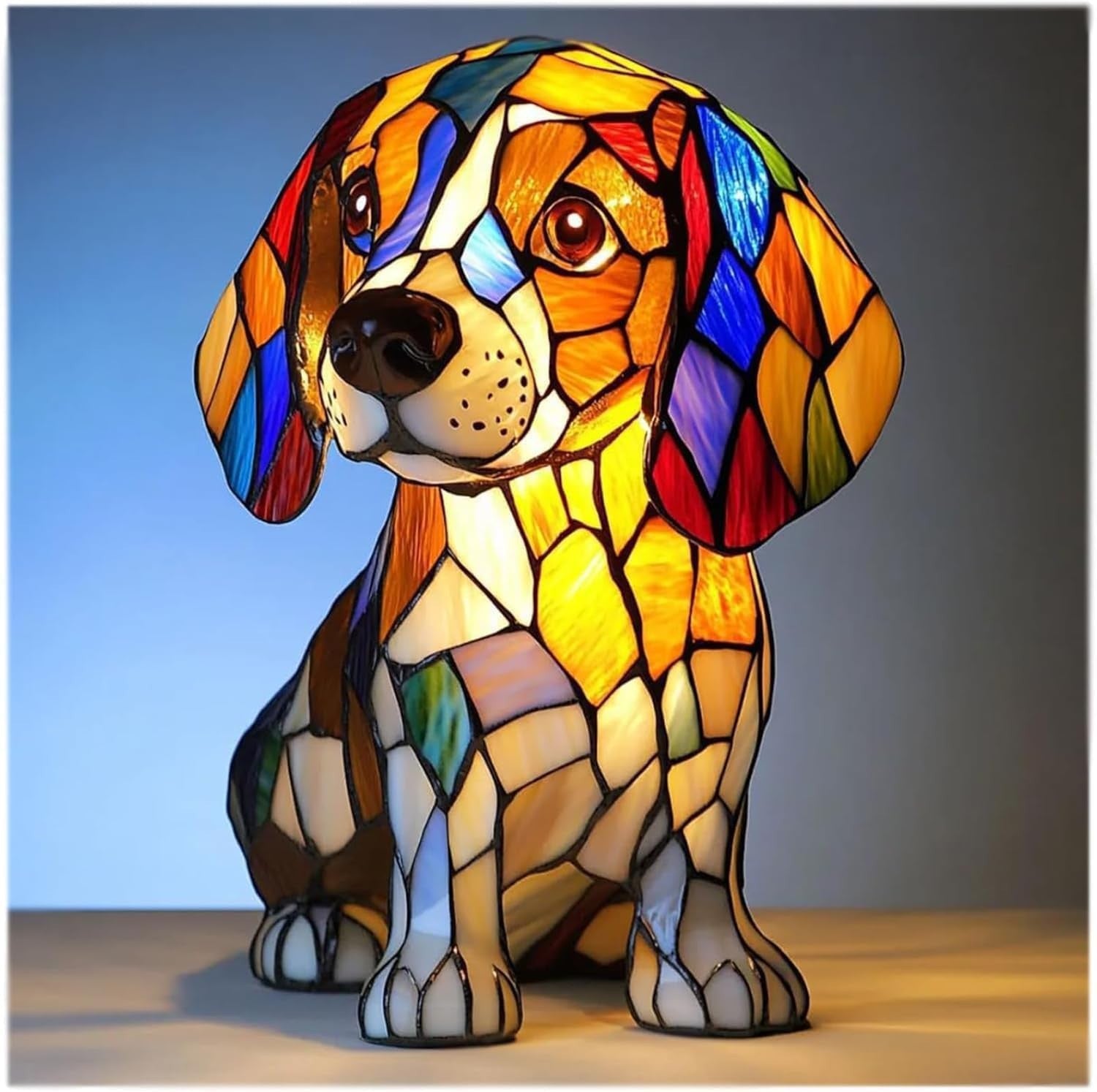 Dachshund Lamp - Bigfoot Lamp Resin Statue LED Decorative Light