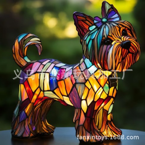 Dachshund Lamp - Bigfoot Lamp Resin Statue LED Decorative Light