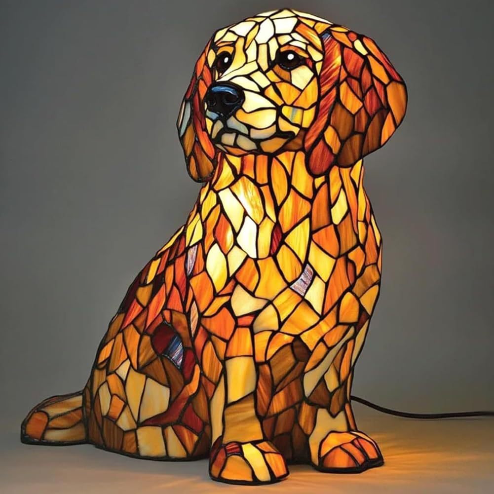 Dachshund Lamp - Bigfoot Lamp Resin Statue LED Decorative Light