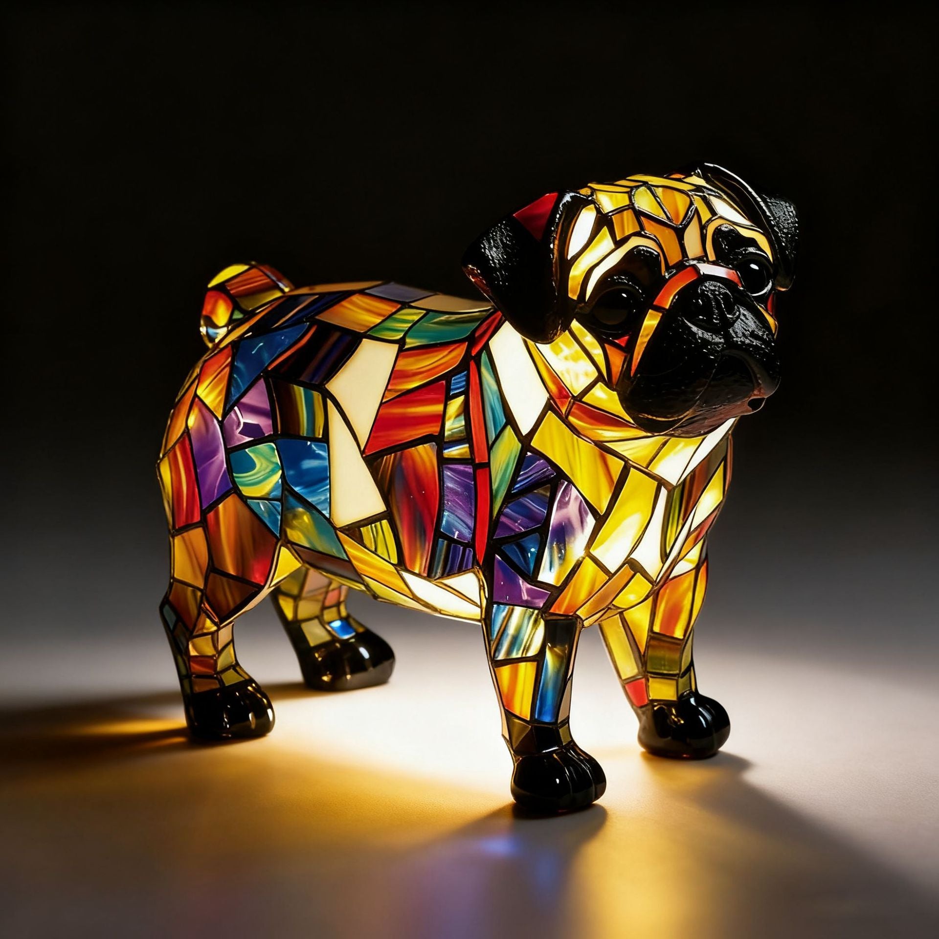 Dachshund Lamp - Bigfoot Lamp Resin Statue LED Decorative Light