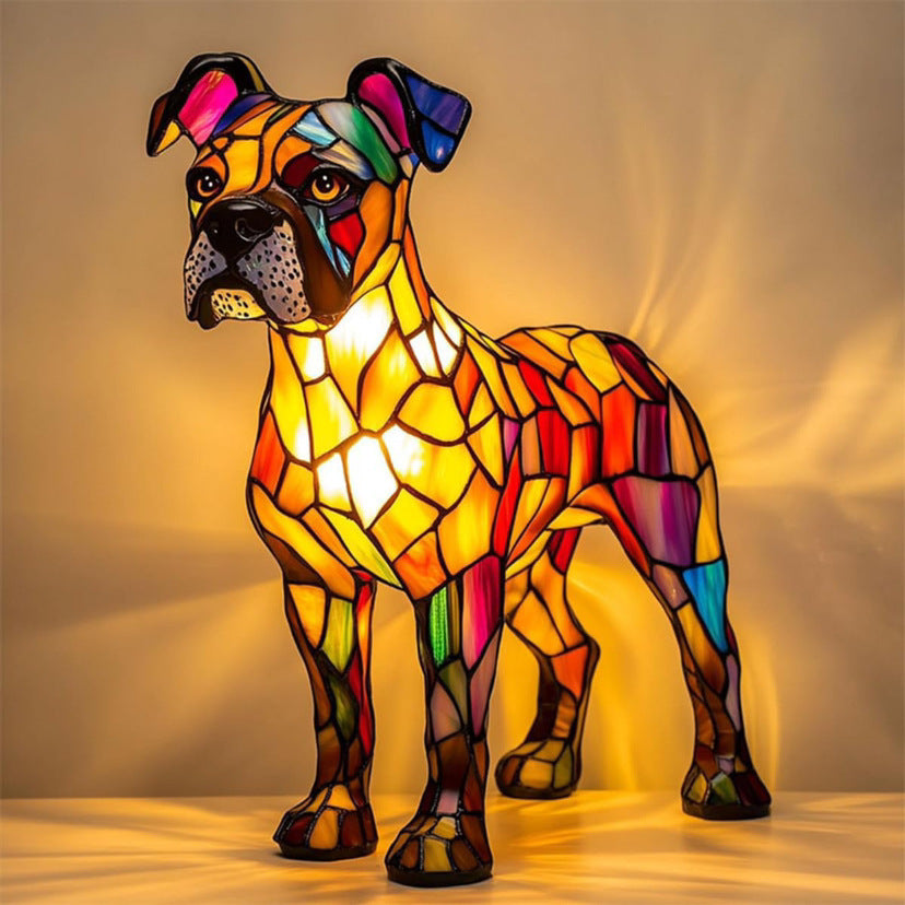 Dachshund Lamp - Bigfoot Lamp Resin Statue LED Decorative Light