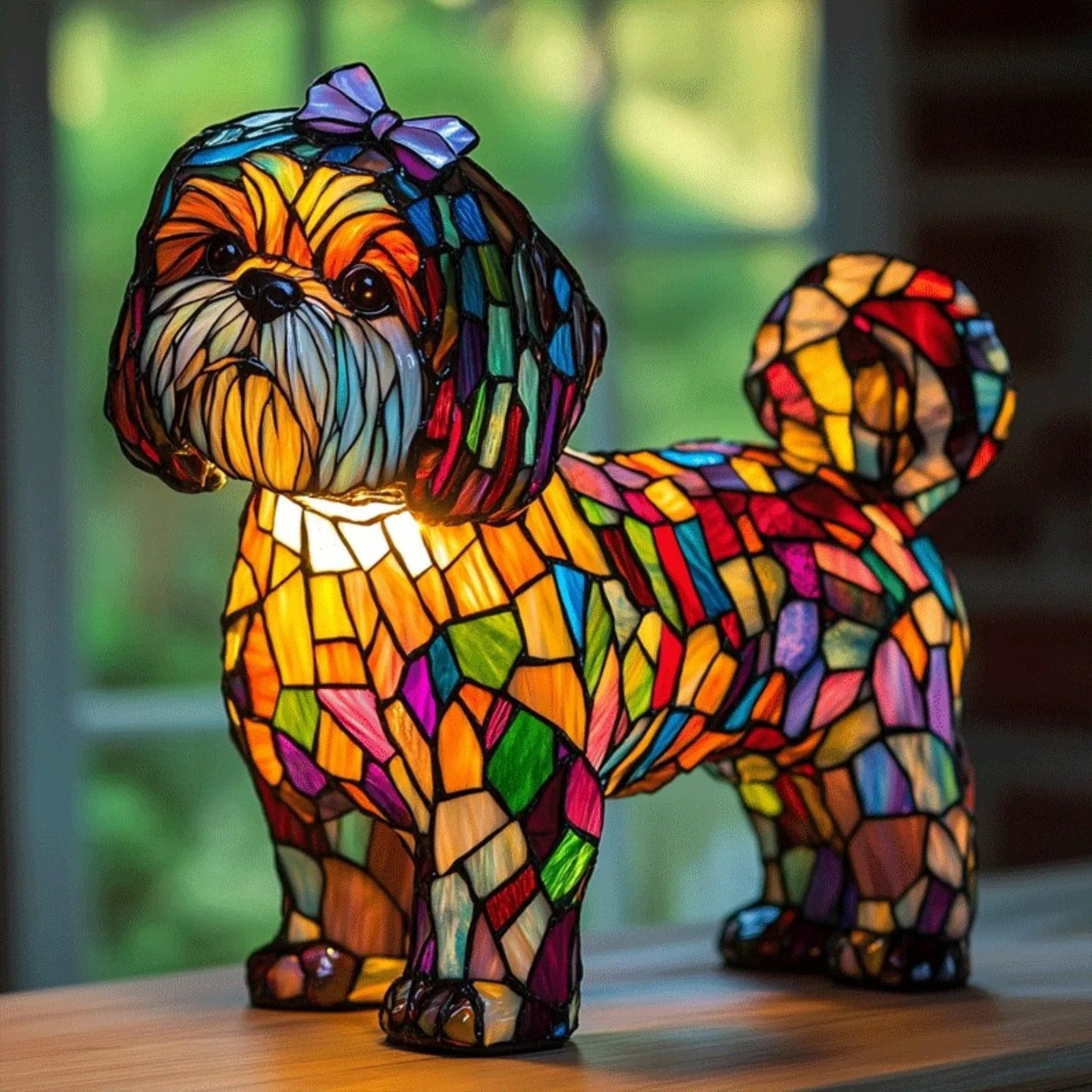 Dachshund Lamp - Bigfoot Lamp Resin Statue LED Decorative Light