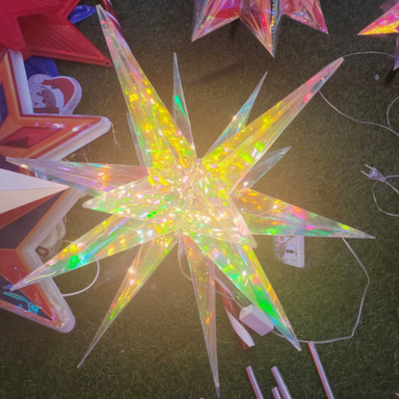 3D XXL LED Star Window Light (60cm) - Warm Glow