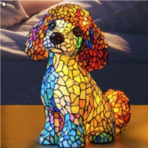 Dachshund Lamp - Bigfoot Lamp Resin Statue LED Decorative Light